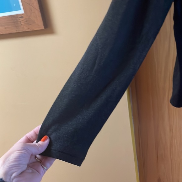 J.Crew dark gray long-sleeve shirt - Picture 5 of 6